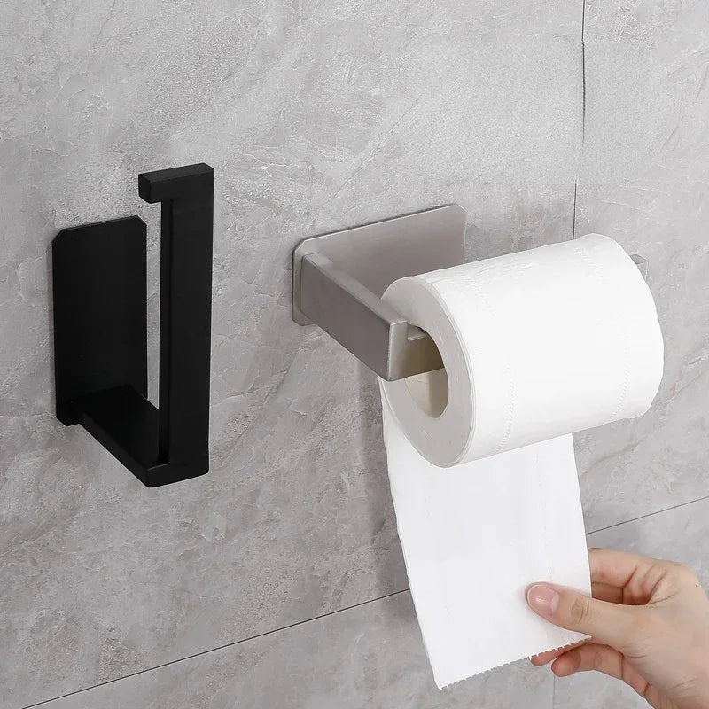 sort toiletrulleholder