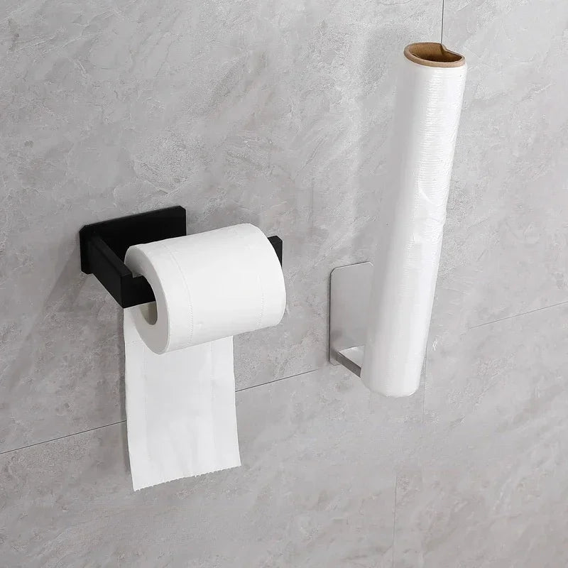 sort toiletrulleholder