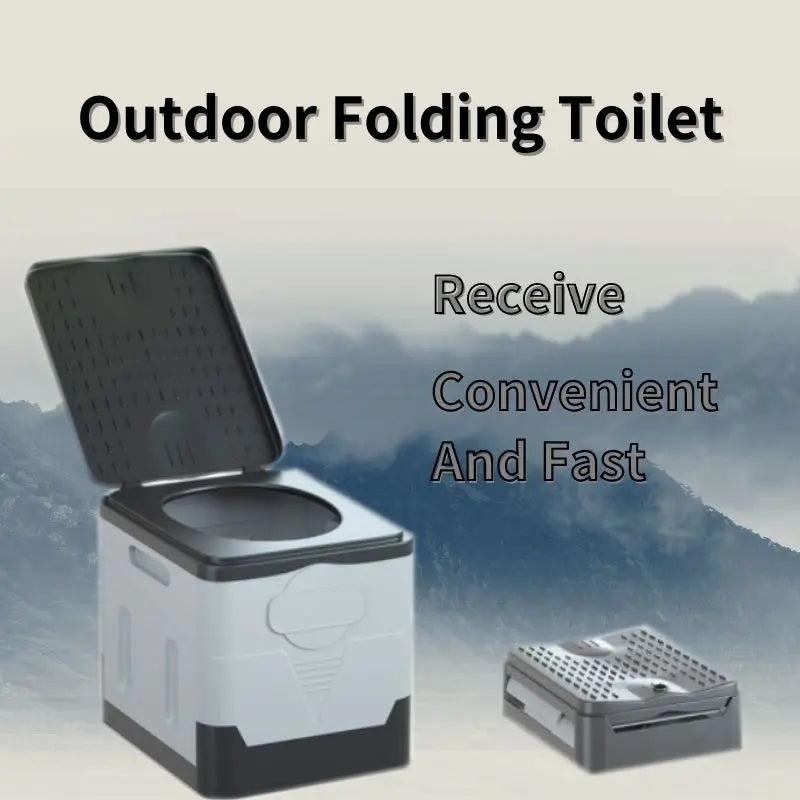 folding portable toilet