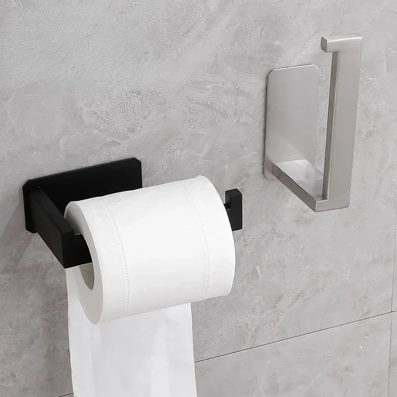 sort toiletrulleholder